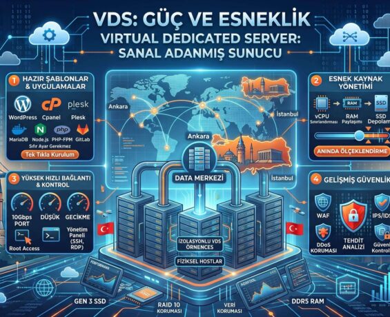 Yüksek Performanslı Sanal Sunucu Deneyimi: VDS Tercihlerinin Artan Önemi